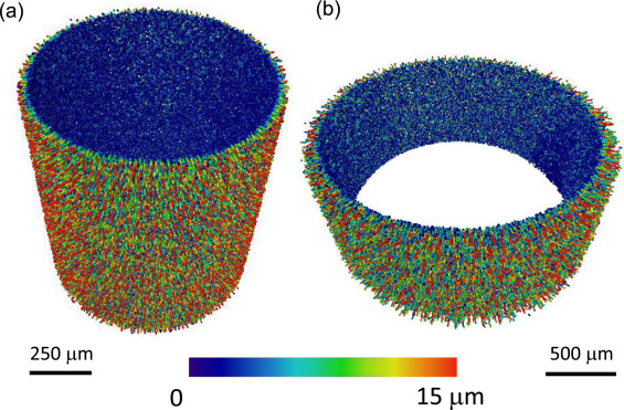 useref_avizo_X-ray tomography-assisted study of a phase inversion process in ceramic hollow fiber systems – Towards practical structural design